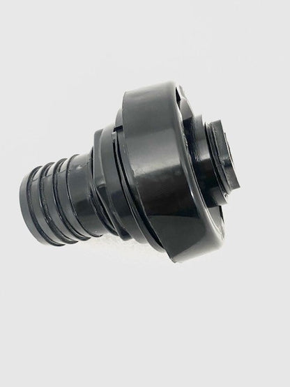 Spa Drain Valve Interface 1" - Black