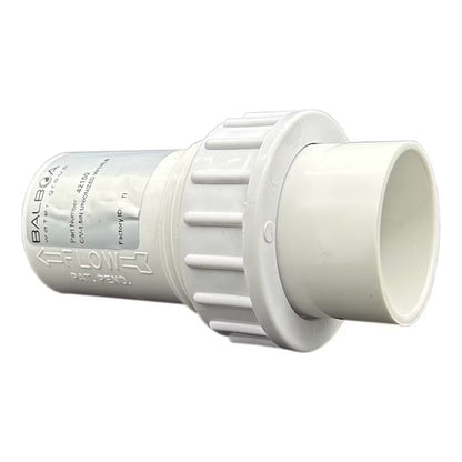 Balboa Check Valve 40mm for Air Blower 1/4lb Unionized White