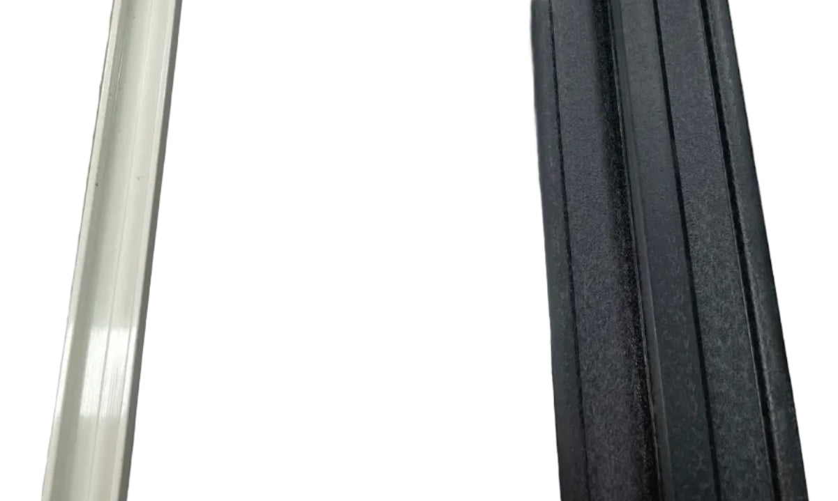 Spa Tufflock Cabinet Cover Strip with Rail 1220 x 60 x 8mm