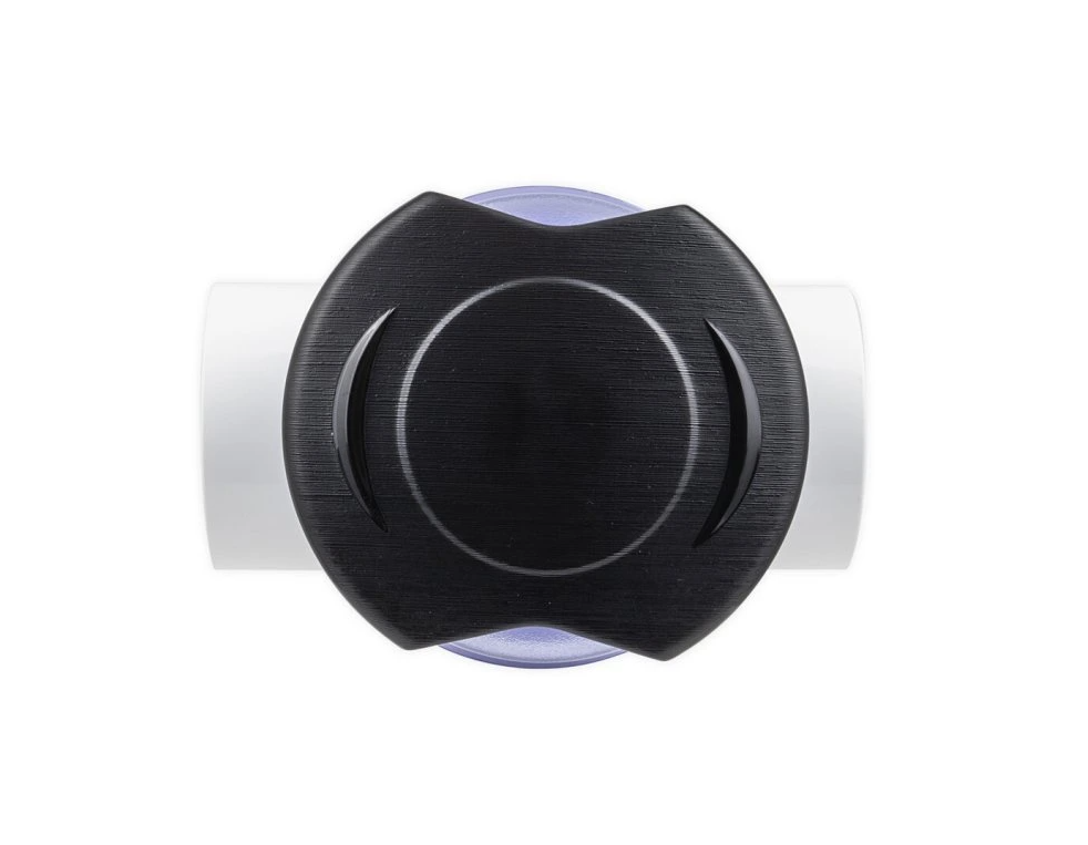 Spa LVS Diverter Valve 50mm 3 Way Black