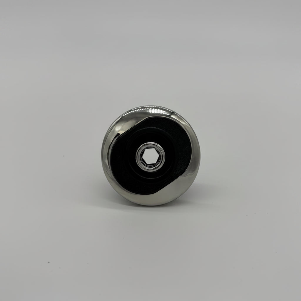 Spa Duo Jet 2" Directional Complete with Body ƒ?? Black & Chrome