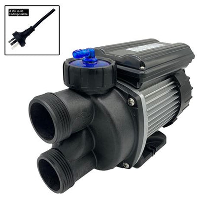 Edgetec TriFlo 1.0HP Auto Heat Spa Bath Pump -E6100