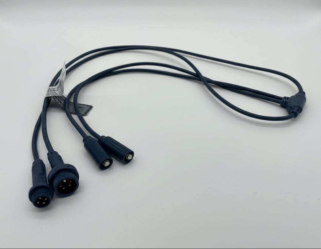 Joyonway Blue Light Double Star F882‑101 with 2 blue LEDs and 500mm wiring