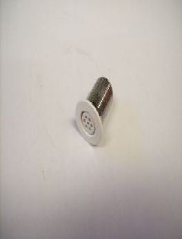 Air Jet Brass Bath Slimline c/w Bodies White