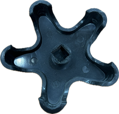 Star Shape Diverter Handle 1.5"