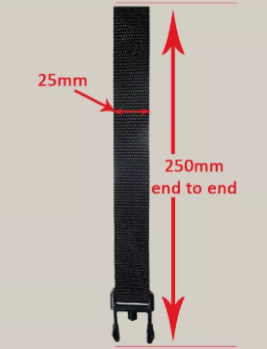 Spa Hardcover Lock clips (Set of 1 with Straps)