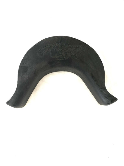 Headrest Heritage Neck Jet Flat Top Black