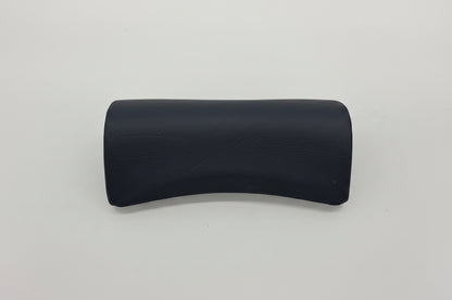 Dark grey Ultima 1 spa headrest pillow designed for ergonomic head and neck support in spas