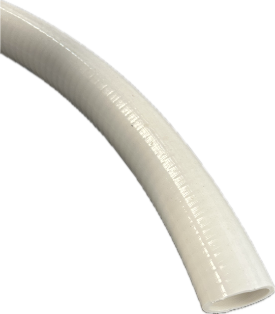 Hose 25mm Water PVC White Flex (per mitre)