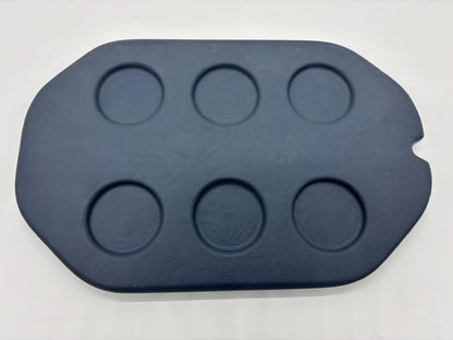 Spa Lid Esky Oval Grey ƒ?? 6 Cup Holders 26cm x 40cm