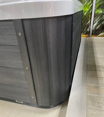 Corner Complete  - Foiled 377x97 x700 Charcoal Select