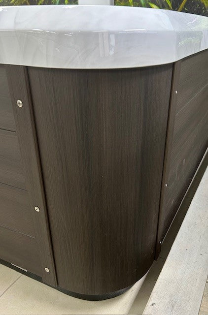 Corner Complete - Foiled 377x97 x700 Walnut