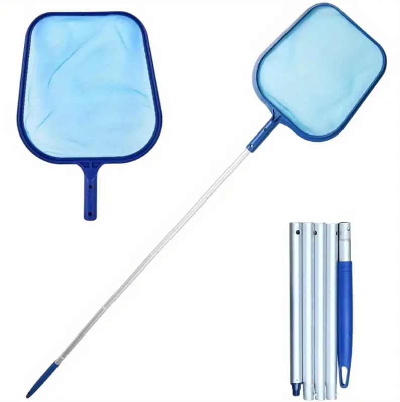 Spa Leaf Skimmer Net with 5-Section Aluminum Pole