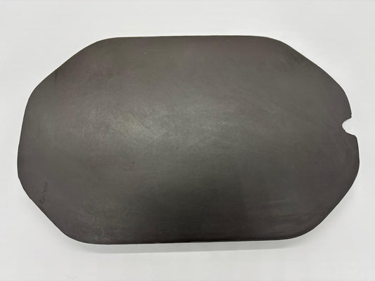 Spa Lid Esky Oval Charcoal – 6 Cup Holders 26cm x 40cm