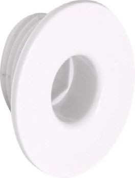 Small Back Micro Jet Bath Slimline Wall Fit White