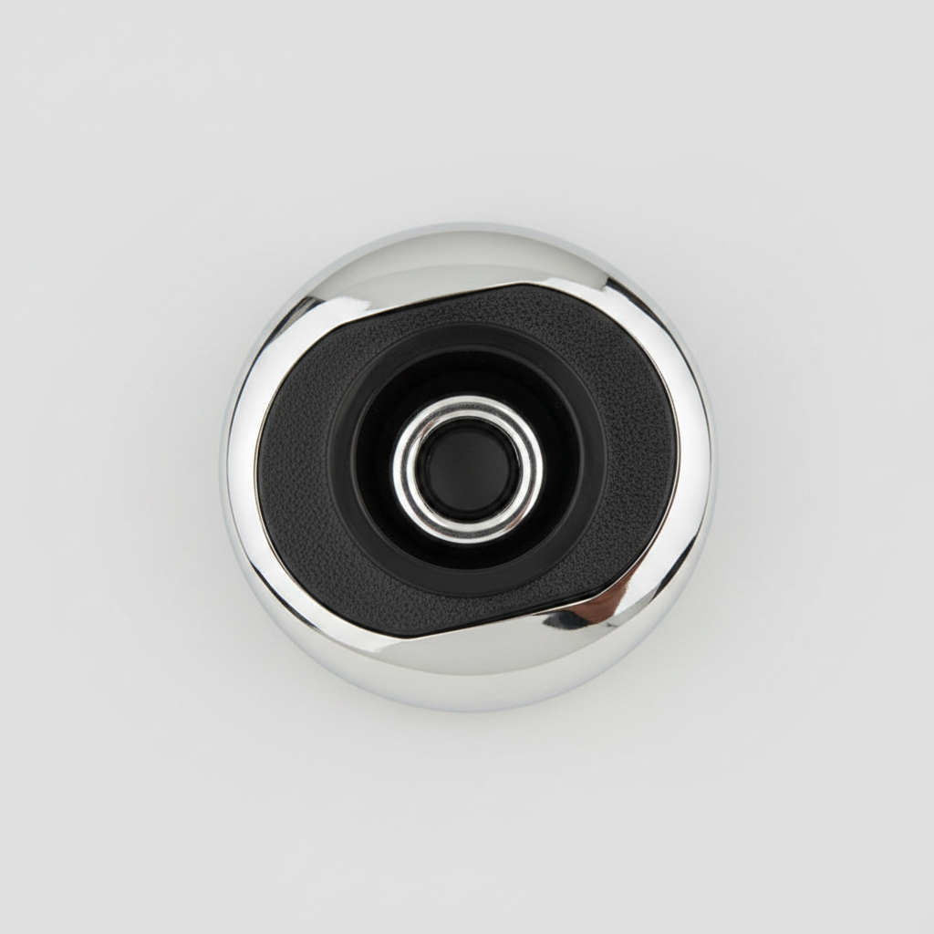Spa Duo Jet 2" Directional Complete with Body ƒ?? Black & Chrome