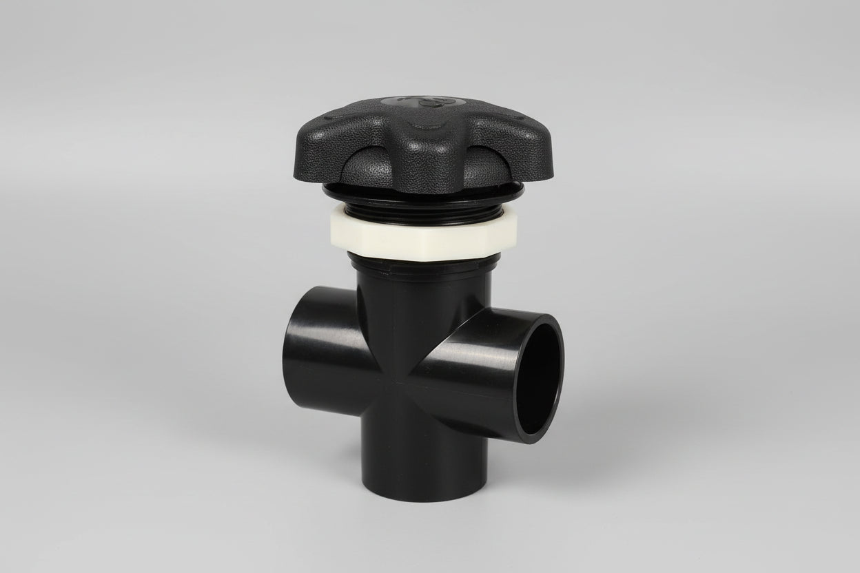 Spa Diverter Valve 3 Way 40mm Star Shape Catalina