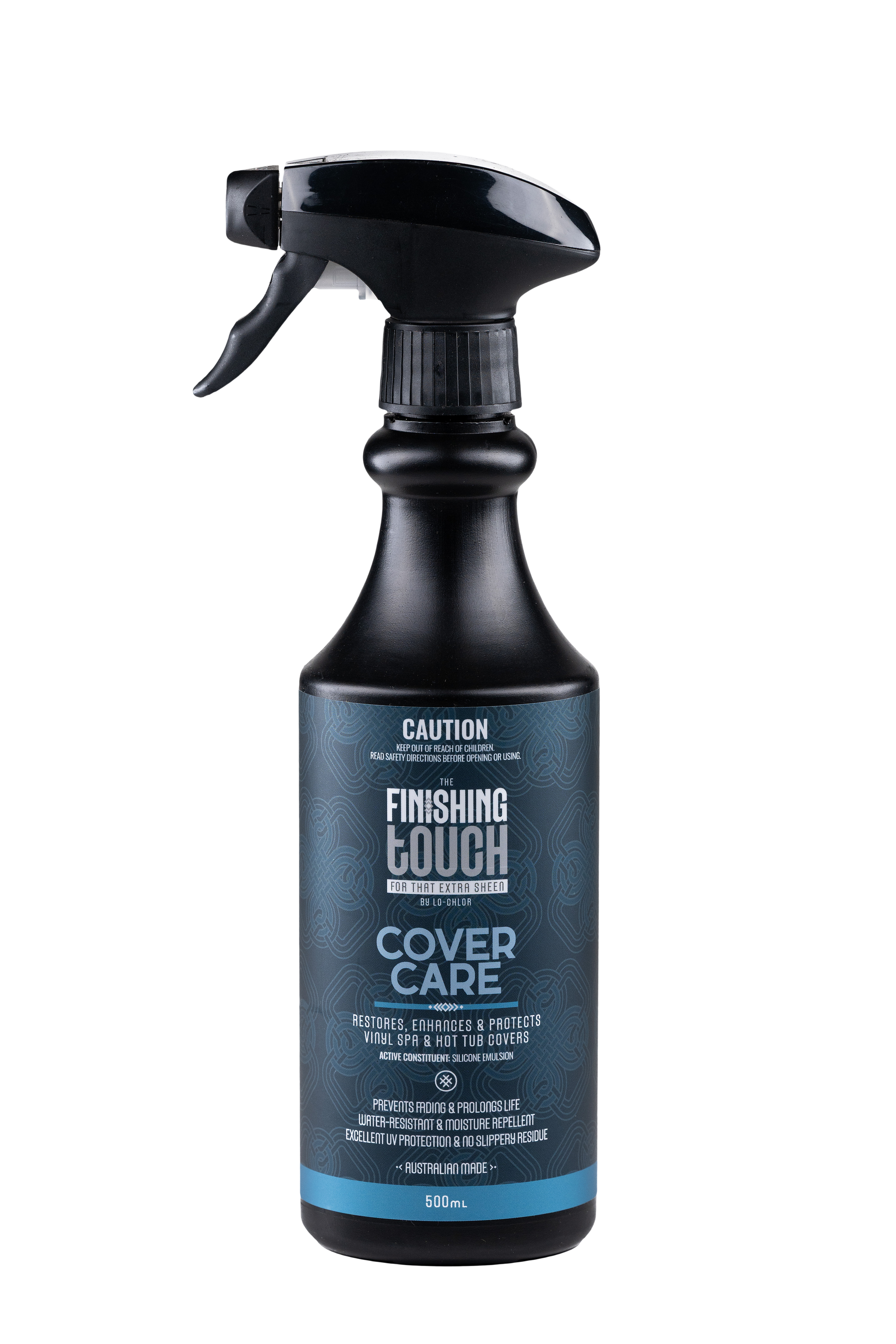 Spa Hardcover Care Protector 500ml bottle for cleaning and protecting spa covers from UV and weather damage
