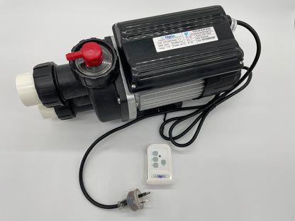 Edgetec ED6102 TriFlo 1.0HP Spa‑Key Heated Spa Bath Pump