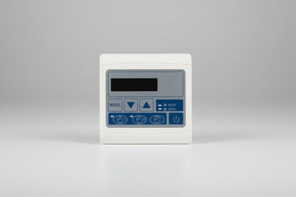 Wire controller control panel for Power World spa and pool heat pump models PHP09HS and PHP14HS