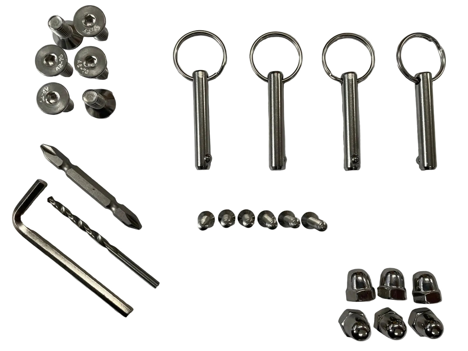 spa cover lifter, JACL05 parts, spa cover lifter screws, spa hardware kit, stainless steel spa screws, spa repair kit, spa accessories, locking pins spa, spa replacement parts, cover lifter repair