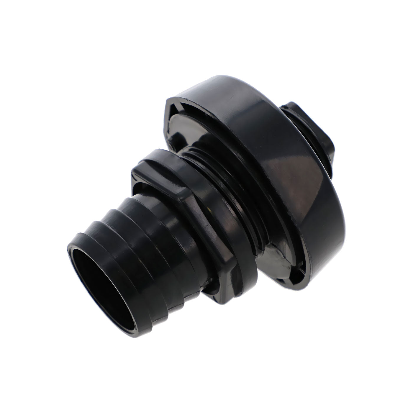 Spa Drain Valve Interface 1" - Black