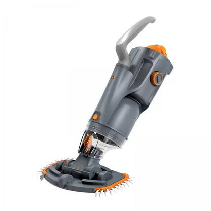 Compact cordless pool and spa vacuum Vektro Junior MKII with handheld design and debris collection chamber