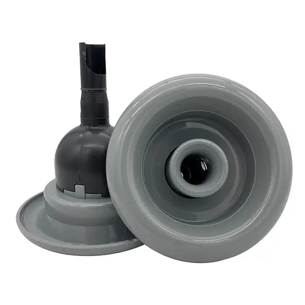 Jet Hurricane Directional Face Smooth Grey 5"