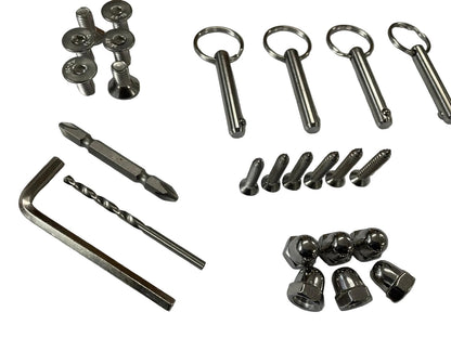 spa cover lifter, JACL05 parts, spa cover lifter screws, spa hardware kit, stainless steel spa screws, spa repair kit, spa accessories, locking pins spa, spa replacement parts, cover lifter repair