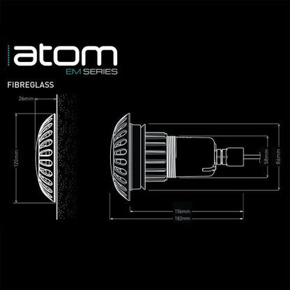 Spa Electrics Atom EMF Series 1 x Multi Plus RGB+W LED Color Light