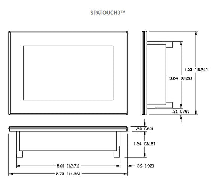 Balboa SpaTouch ST3 Touchscreen Touchpad - 57255