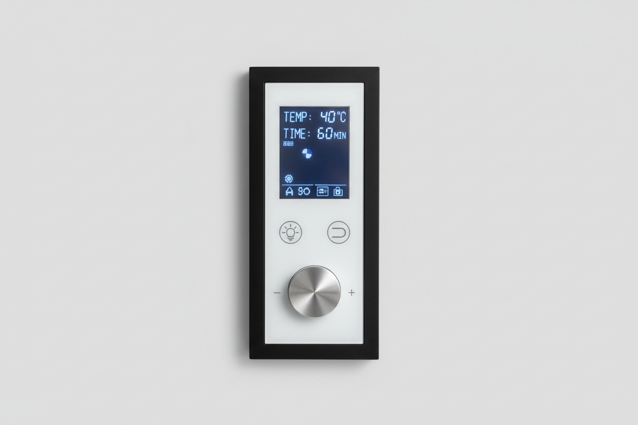 TR Sauna keypad, control panel