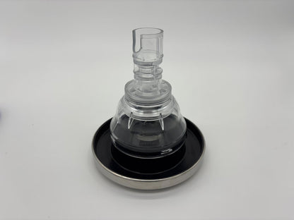 Spa Storm Jet 5" Complete with Body ƒ?? Black & Chrome