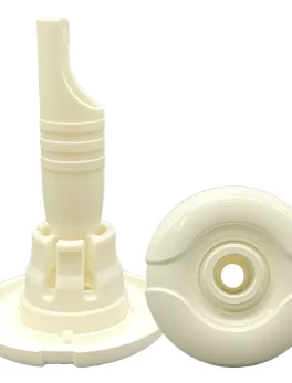 E-2012-WH, BATH JET WHITE, SMALL JET, Ø41MM, LENGTH 65MM, DIRECTIONAL JET
